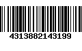 Código de Barras 4313882143199