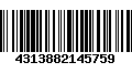 Código de Barras 4313882145759