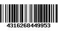 Código de Barras 4316268449953