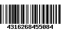 Código de Barras 4316268455084