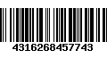 Código de Barras 4316268457743