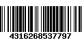 Código de Barras 4316268537797