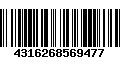 Código de Barras 4316268569477