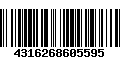 Código de Barras 4316268605595