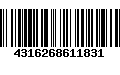 Código de Barras 4316268611831