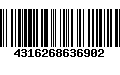 Código de Barras 4316268636902