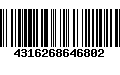 Código de Barras 4316268646802