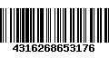 Código de Barras 4316268653176