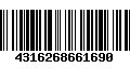 Código de Barras 4316268661690