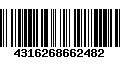 Código de Barras 4316268662482