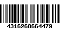 Código de Barras 4316268664479