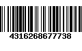 Código de Barras 4316268677738