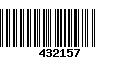 Código de Barras 432157