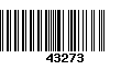 Código de Barras 43273