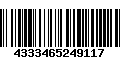 Código de Barras 4333465249117