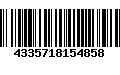 Código de Barras 4335718154858