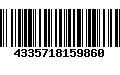 Código de Barras 4335718159860