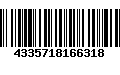 Código de Barras 4335718166318