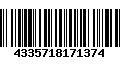 Código de Barras 4335718171374