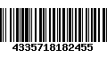 Código de Barras 4335718182455