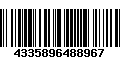 Código de Barras 4335896488967