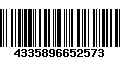 Código de Barras 4335896652573