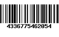 Código de Barras 4336775462054