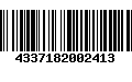 Código de Barras 4337182002413