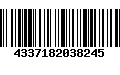 Código de Barras 4337182038245