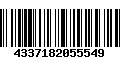 Código de Barras 4337182055549