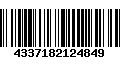 Código de Barras 4337182124849