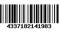 Código de Barras 4337182141983