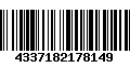 Código de Barras 4337182178149