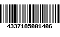 Código de Barras 4337185001406