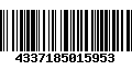 Código de Barras 4337185015953