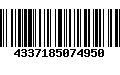 Código de Barras 4337185074950