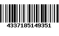 Código de Barras 4337185149351