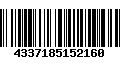 Código de Barras 4337185152160