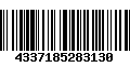 Código de Barras 4337185283130