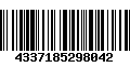 Código de Barras 4337185298042