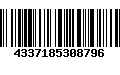 Código de Barras 4337185308796