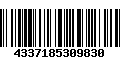 Código de Barras 4337185309830