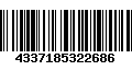 Código de Barras 4337185322686