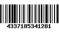 Código de Barras 4337185341281