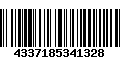 Código de Barras 4337185341328