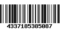 Código de Barras 4337185385087