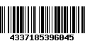 Código de Barras 4337185396045