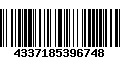 Código de Barras 4337185396748