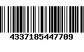 Código de Barras 4337185447709