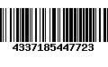 Código de Barras 4337185447723